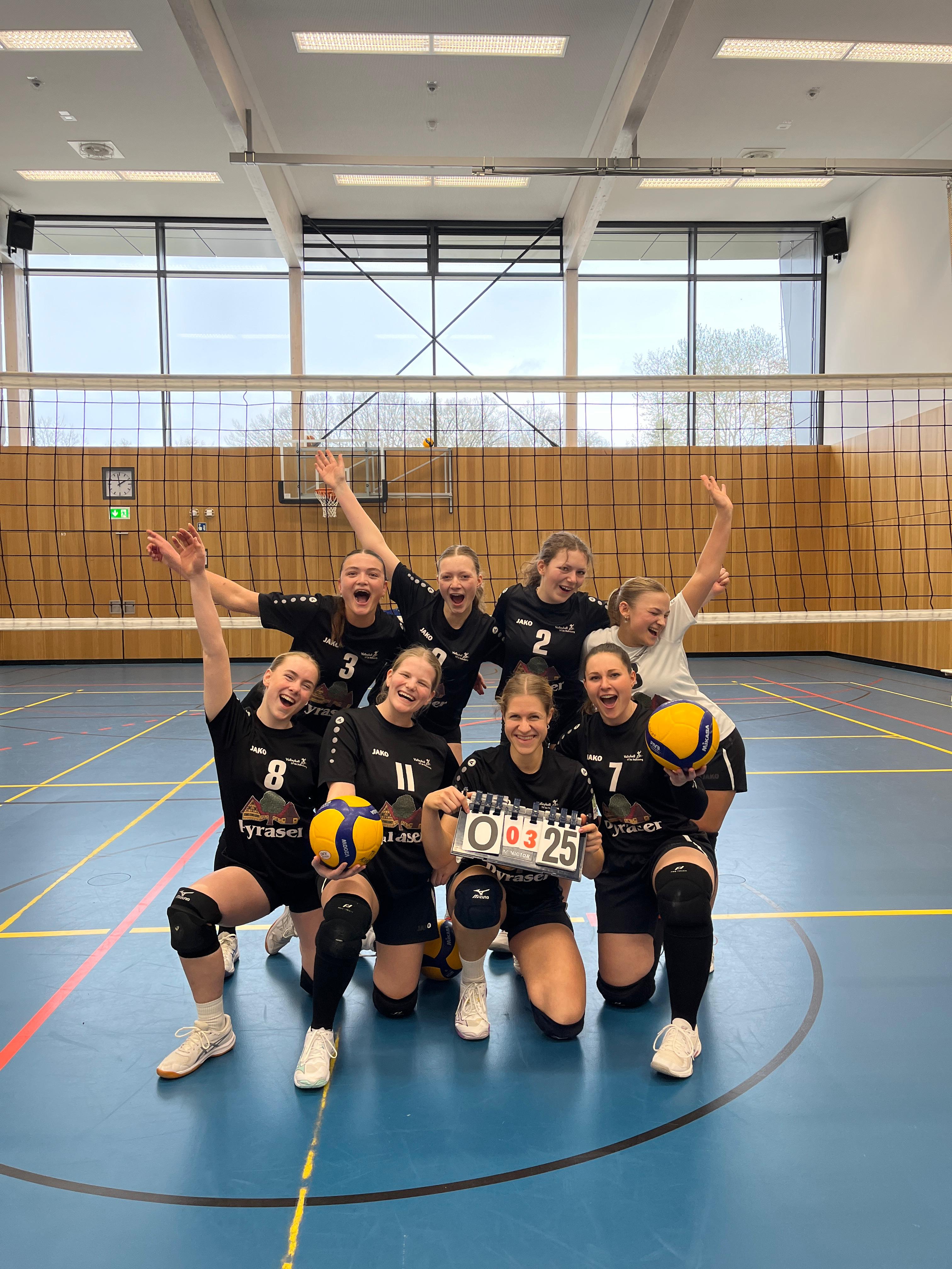 Klassenerhalt für die Volleyballdamen in der Kreisliga I